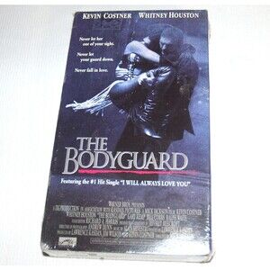 1993 WB The Bodyguard VHS factory sealed Kevin Costner, Whitney Houston